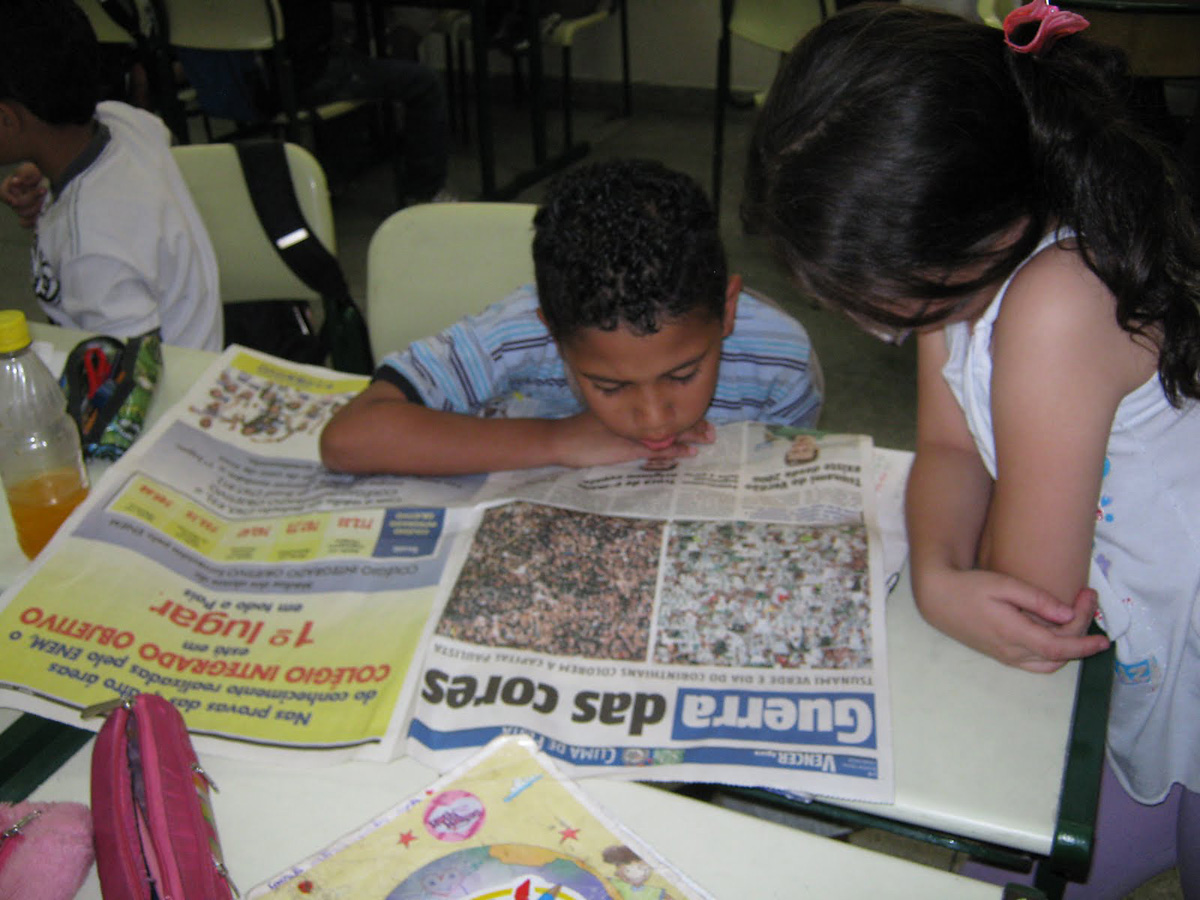 Uso pedagógico de jornal em sala de aula