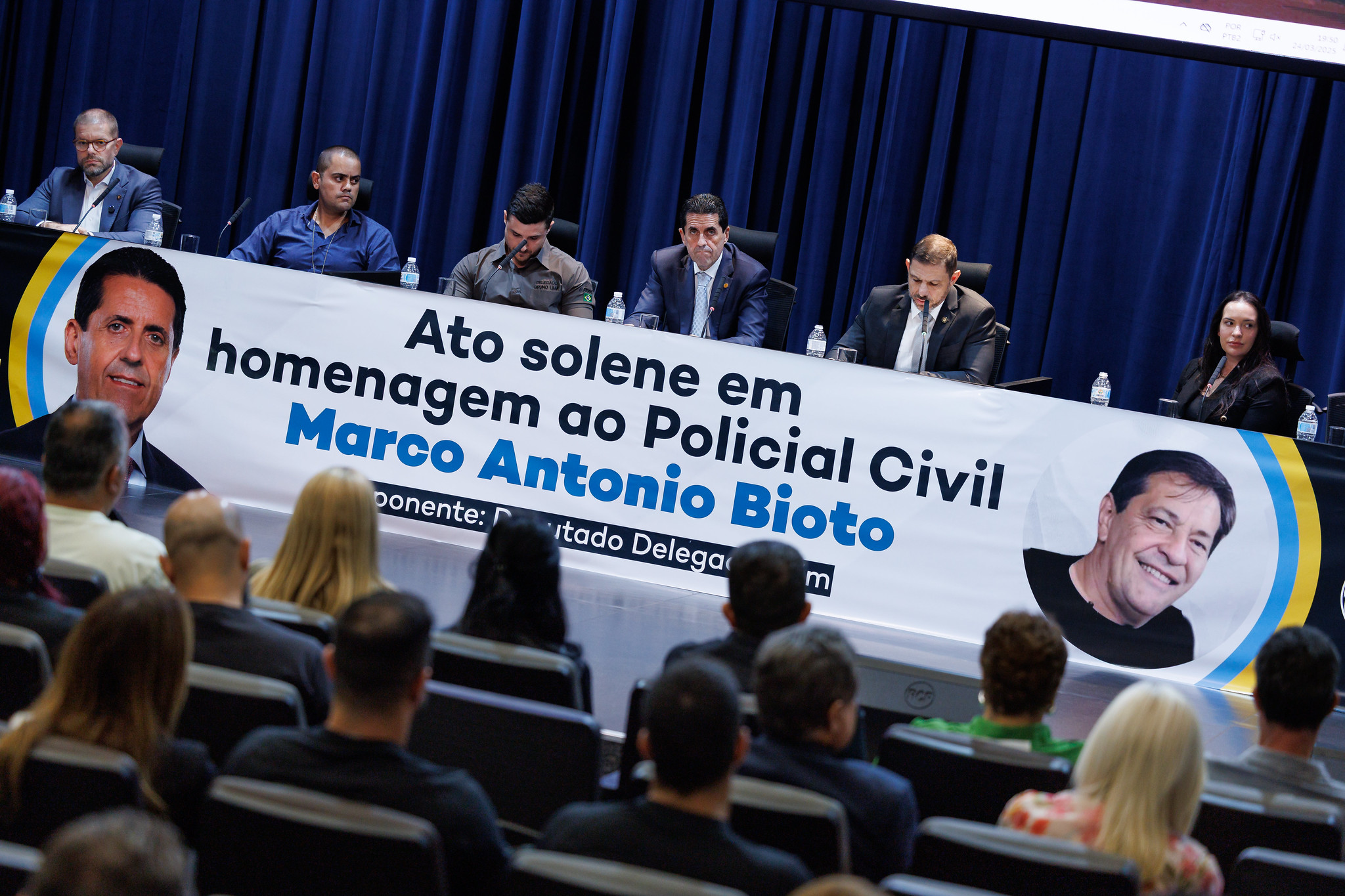 Solenidade na Alesp presta homenagem póstuma ao policial civil Marco ...